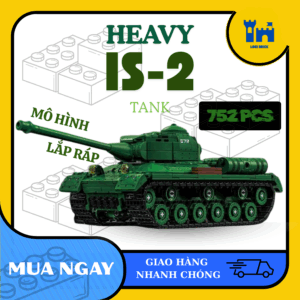 mô hình lắp ráp xe tank is 2