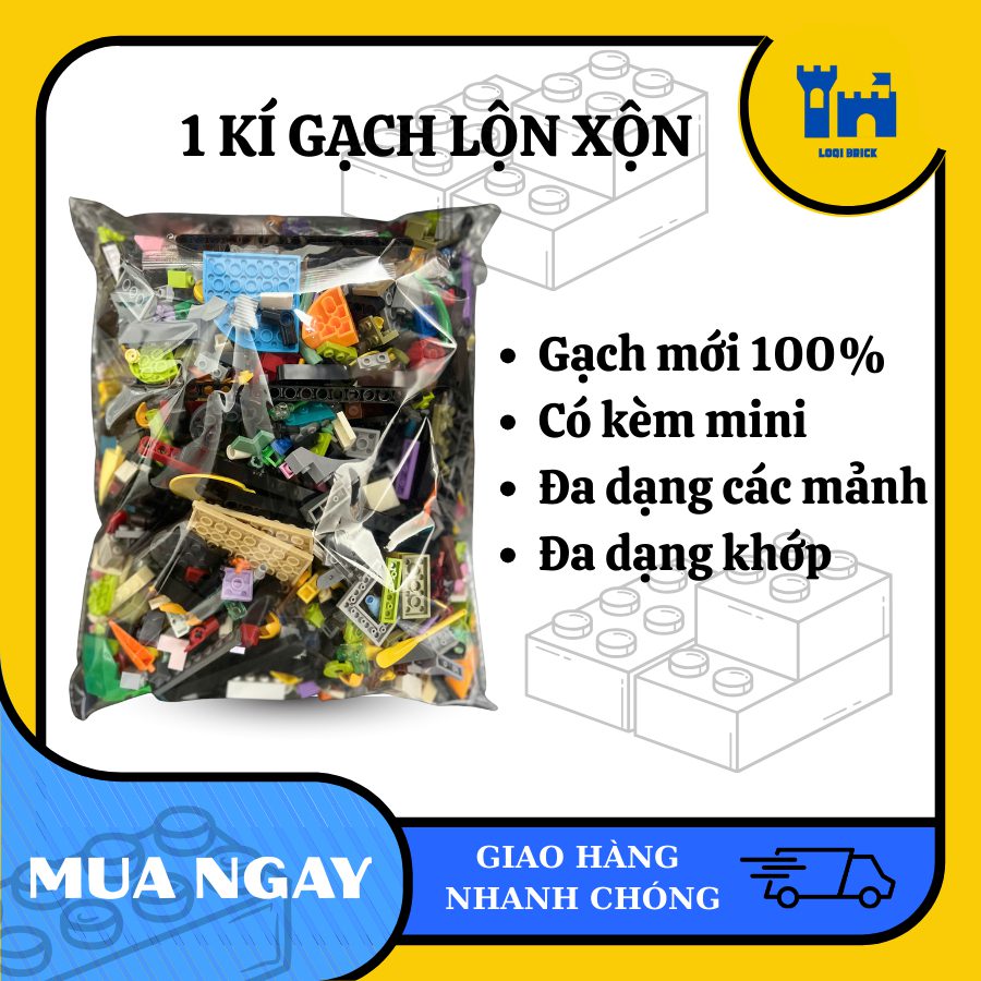 1 kí gạch lộn xộn gạch mới 100% 1 kí gạch lộn xộn gạch mới 100%