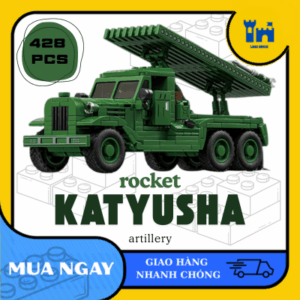 MÔ HÌNH LẮP RÁP KATYUSHA ROCKET ARTILLERY – 428 PCS