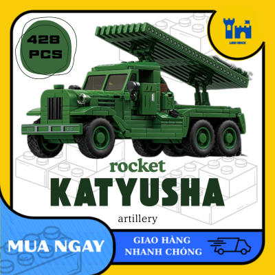 MÔ HÌNH LẮP RÁP KATYUSHA ROCKET ARTILLERY – 428 PCS