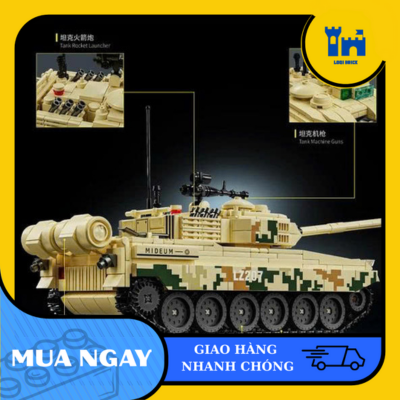 mô hình lắp ráp xe tăng light type 15