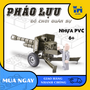 lựu chiến Địa mini – mô hình quân sự lắp ráp